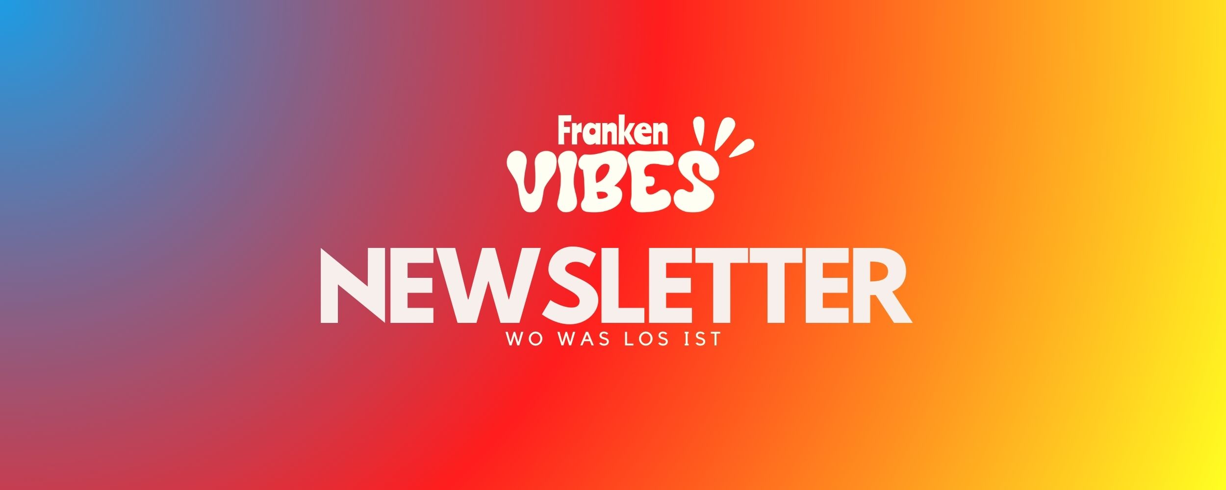 Franken Vibes Newsletter Header