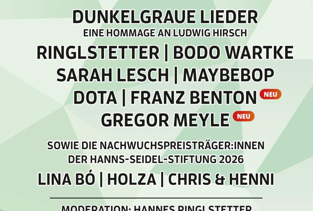 ⭐️ Lieder auf Banz – EIN ABEND MIT FREUNDEN