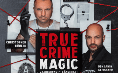True Crime Magic – Gewinne Tickets für „Illusion trifft auf harte Realität“
