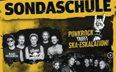 Donots & Sondaschule – Gewinne Tickets für das Open-Air-Konzert in Coburg