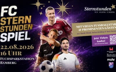 FC Sternstunden gegen die Traditionself des FC Eintracht Bamberg – Gewinne Tickets für das Benefizspiel