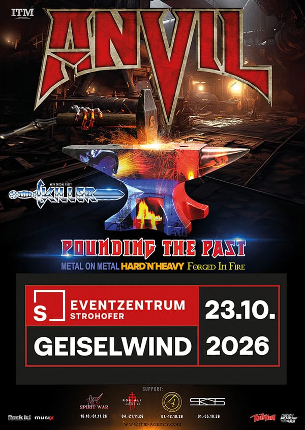 Anvil – Pounding The Past Tour 2026