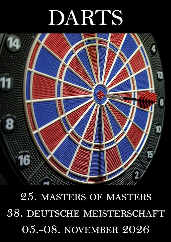 Darts: 25. Masters of Masters & 38. Deutsche Meisterschaft