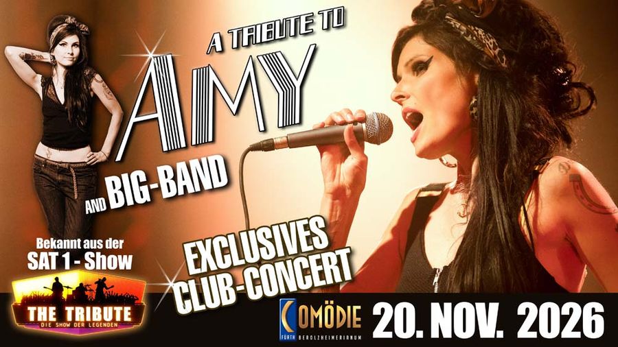 A Tribute to Amy – bekannt aus der SAT.1-Show „Tribute“