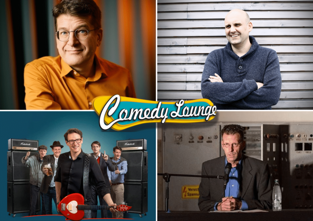 Comedy Lounge mit Christoph Maul, Thomas Kupferschmidt, Bewie Bauer und Nils Heinrich