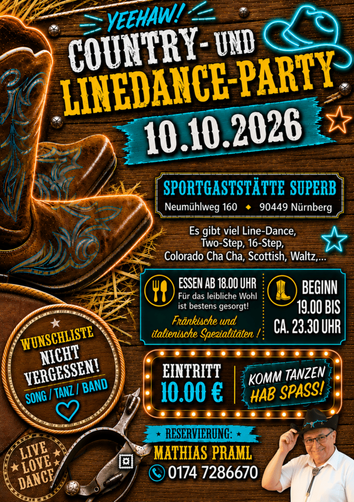 Country- und Linedance-Party